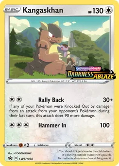 SWSH Black Star Promos Kangaskhan Pokémon card